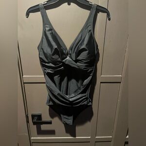 Smismivo Black One-Piece Swimsuit Size MEDIUM New